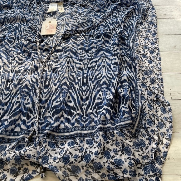 Jessica Simpson MOOD MULTI Surfers' Paradise Swim Cover Up, US Small - Picture 6 of 9